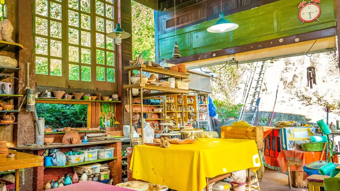 Turn your detached garage into a paint / art studio | Creative detached garage conversion ideas in the Midwest