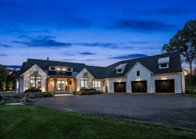 Custom Ranch House Construction Project