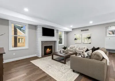 Single family home construction project in Royal Oak, MI