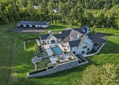 Custom Ranch House Construction Project