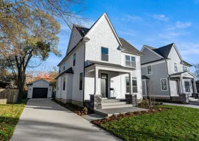 Single family home construction project in Royal Oak, MI