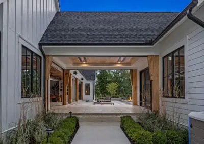 Custom Ranch House Construction Project