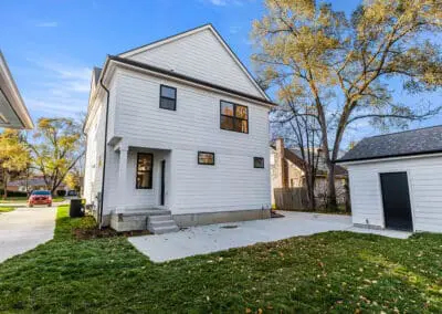 Single family home construction project in Royal Oak, MI