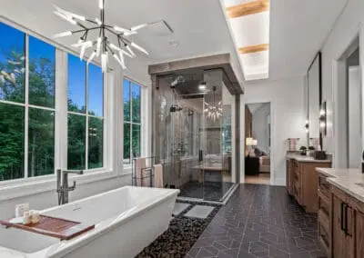 Master bathroom