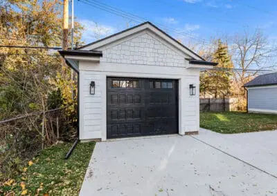 Single family home construction project in Royal Oak, MI