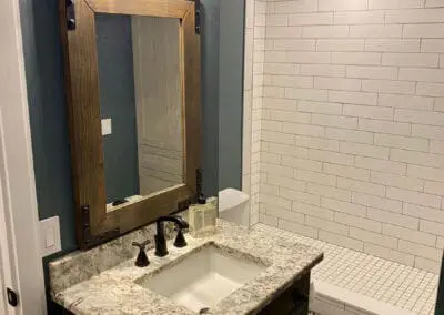 Finished basement project