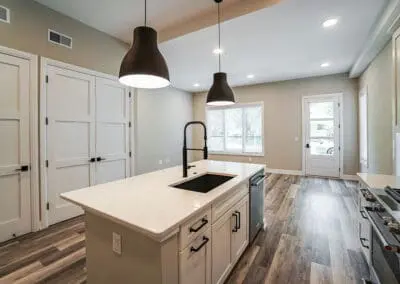 Vester Heights Apartments Living Room and Kitchen