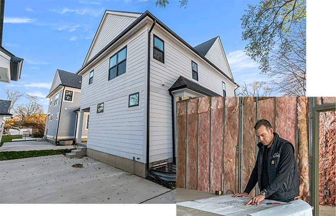 Royal Oak Home | SunByrnes construction team working on a commercial development project