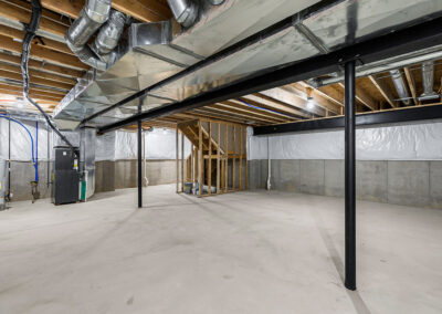 Unfinished basement