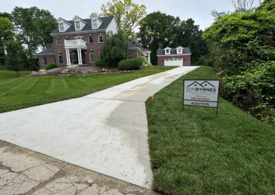 Detached garage renovation project