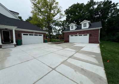 Detached garage renovation project