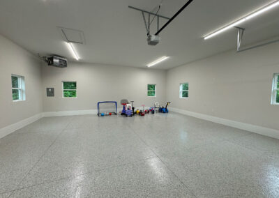 Detached garage renovation project