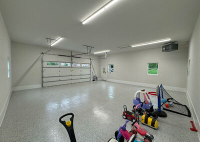 Detached garage renovation project